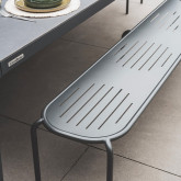 Banc Hyphen Gris Noir