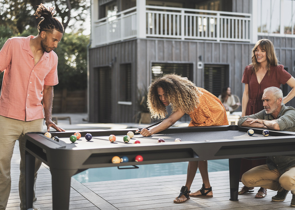 Kollektion Hyphen – Outdoor-Tischtennistische, Billard, Kicker, Zubehör & Sitzmöbel - Cornilleau