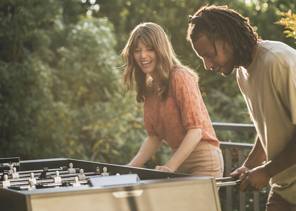 Designer outdoor tables football - Cornilleau