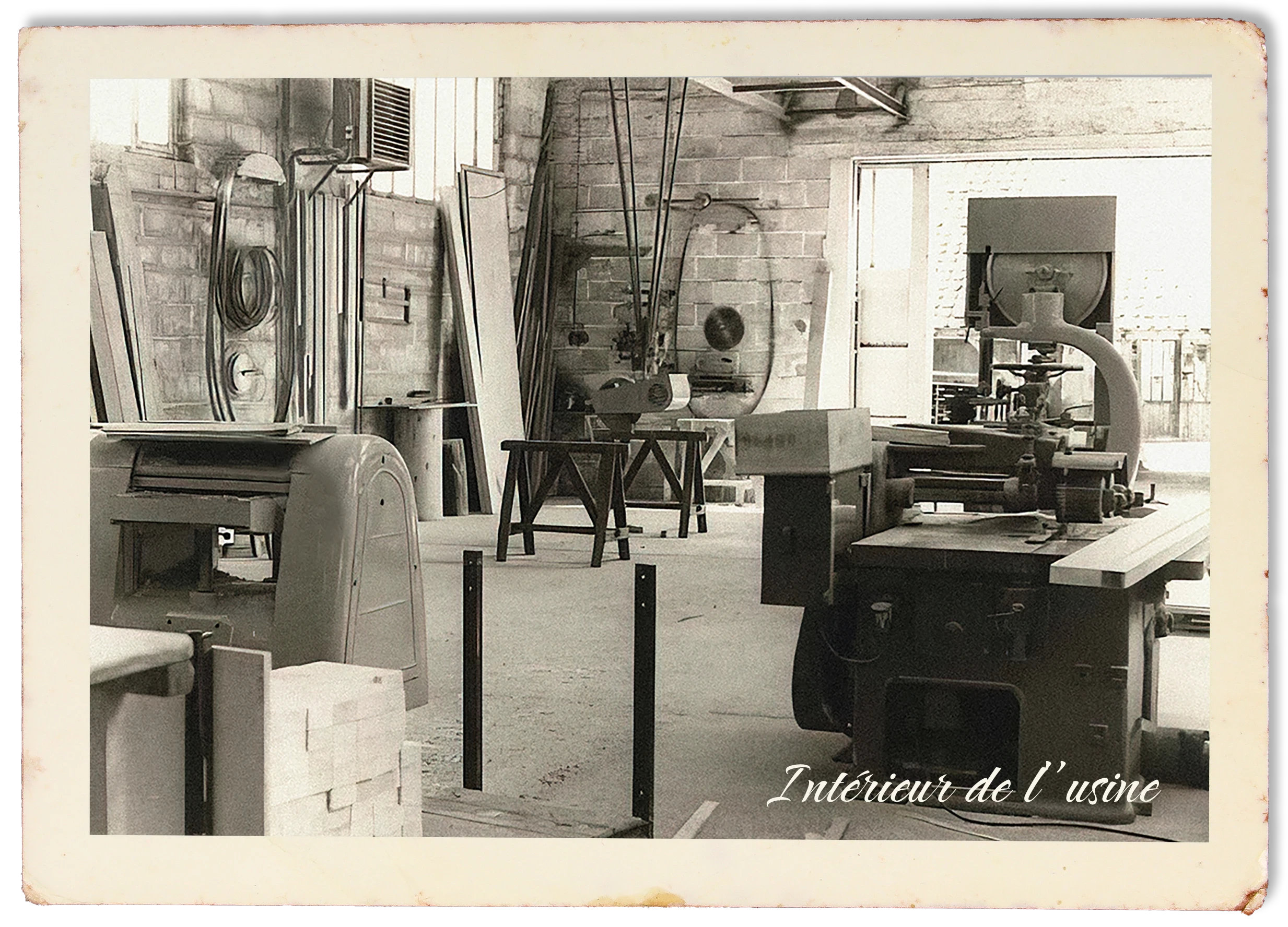 Intérieur de l'usine